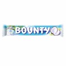 Bounty Einzelriegel Gefüllte Milchschokolade mit saftigem weissem Kokosmark (57g Riegel)