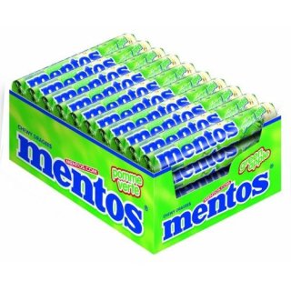 Mentos Apfel Drops (40x38g Rollen)