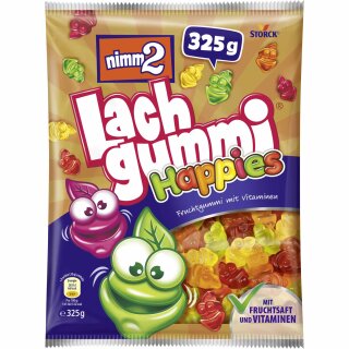 nimm2 Lachgummi Happies (325g Packung)
