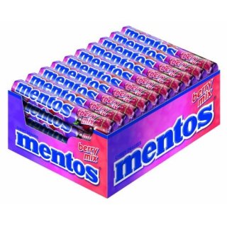 Mentos Berry Mix Drops, 40 Rollen