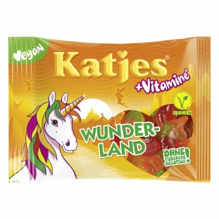 Katjes Wunderland + Vitamine Frucht (175g Packung)