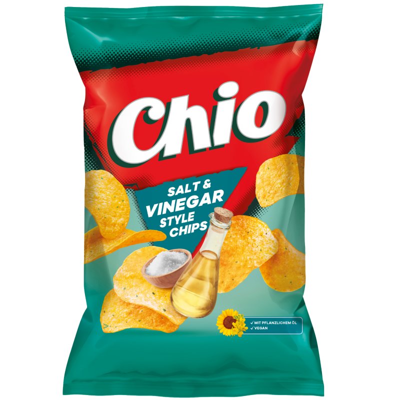 Chio Chips Salt & Vinegar Chips 1er Pack (1x150g Packung)