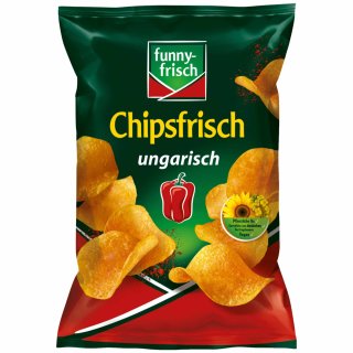 funny-frisch Chipsfrisch Kartoffelchips ungarisch (40g Packung)
