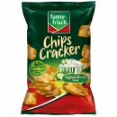 funny-frisch Chips Cracker Joghurt Gurke Style (90g Packung)