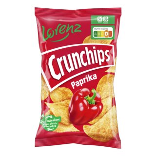 Lorenz Chips Crunchips Paprika (150g Packung)