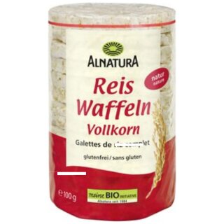 Alnatura Bio Reiswaffeln Natur (100g Packung)