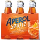 Aperol Spritz Fix und Fertig gekühlt genießen 10,5% vol. 1er Pack (3x175ml Flasche)
