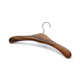 Coronet Garderobenbügel aus Buchenholz mit verzinktem Haken (44cm)