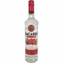 Bacardi Razz Rum mit Himbeeraroma 27% vol. (0,7L Flasche)