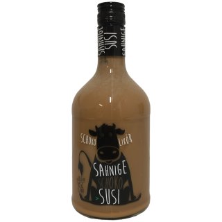 Sahnige Schoko Susi Schokoladiger Sahnelikör 15% 1er Pack (1x0,7 Liter)