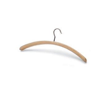 Coronet Garderobenbügel Buche natur klarlackiert (45cm)