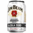Jim Beam & Cola Zero 10% 0,33l