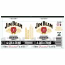 Jim Beam & Cola Zero 10% 0,33l