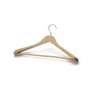 Coronet Konfektionsbügel aus Holz mit Steg (44cm)