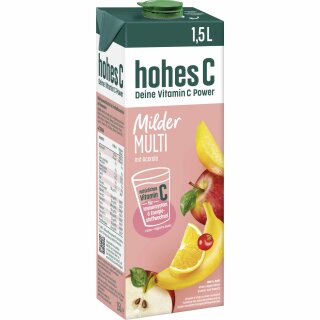 Hohes C Milder Multivitaminsaft 1,5l