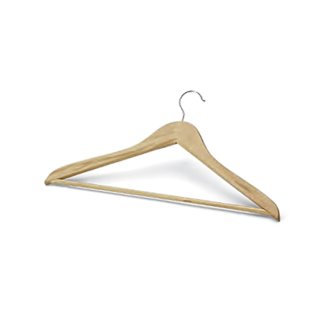 Coronet Kleiderbügel Holz mit Steg 44 cm (3Stk.)