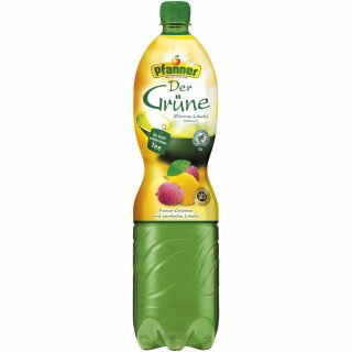 Pfanner Der Grüne Zitrone-Lychee 1,5l PET