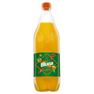 Bluna Orange (1L PET Flasche) incl. DPG Pfand