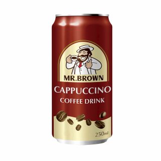 Mr.Brown Dose Cappuccino Coffee-Drink 250ml DPG
