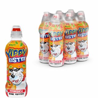 Yippy Eistee Pfirsich (6x330ml Flasche) VPE