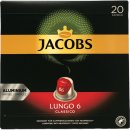 Jacobs Kaffee Lungo 6 für Nespresso 20-Kapseln (104g...