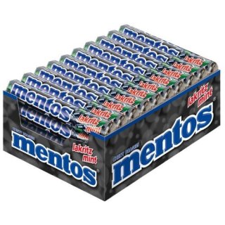 Mentos Lakritz-Mint Drops (40x38g)