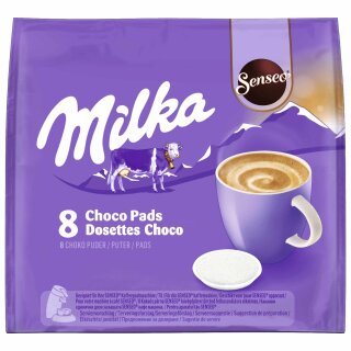 Senseo Milka Choco Pads 8 Kaffeepads (112g Packung)