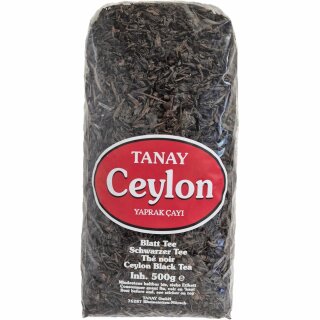 Tanay Ceylon Schwarzer Tee (500g Packung)