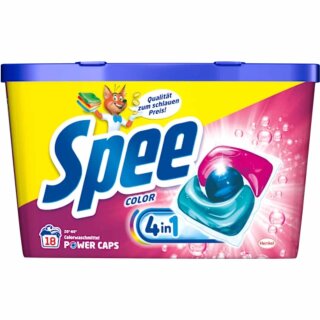 Spee Power Caps Colorwaschmittel (18WL Eimer)