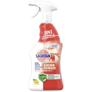 Sagrotan Küchenreiniger Spritzige Zitrone (750ml Flasche)