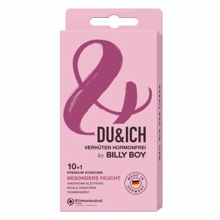 Kondome Billy Boy Du&Ich Feucht Verhüten Hormonfrei 10+1 Premium