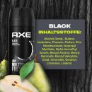 Axe Bodyspray Black (150ml Packung)