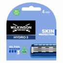 Wilkinson Sword Hydro 3 Rasierklingen (4Stk Packung)