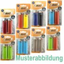 2 Bic Feuerzeug J26 verschiedene Farben keine Farbwahl möglich