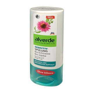 alverde NATURKOSMETIK Sensitiv Spülung (200ml Flasche)