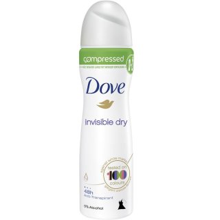 Dove Compressed Deo-Spray Invisible Dry (75ml Flasche)
