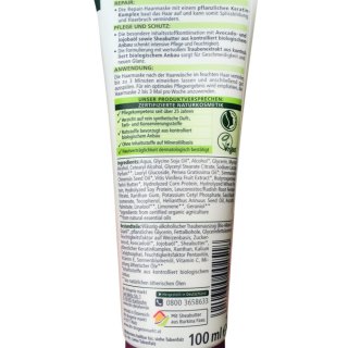 alverde Repair-Haarmaske Avocado Sheabutter,100ml Tube