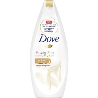 Dove Seidig Zart Reichhaltige Pflegedusche (250ml Flasche)