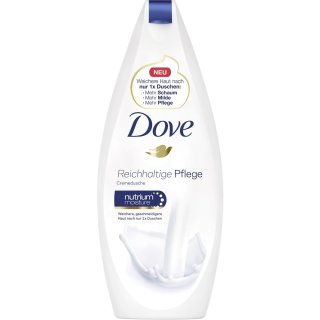 Dove Cremedusche Reichhaltige Pflege (250ml Flasche)
