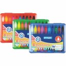 Stylex Wachsmalstifte wasserverm.10er 28225