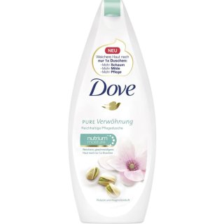 Dove Pure Verwöhnung Pflegedusche Pistazie & Magnolie (250ml Flasche)