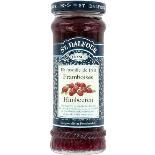 St. Dalfour Fruchtaufstrich Himbeeren (284g Glas)