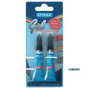 Stylex Sekunden-Klebe-Gel 2 Tuben á 3g 31051