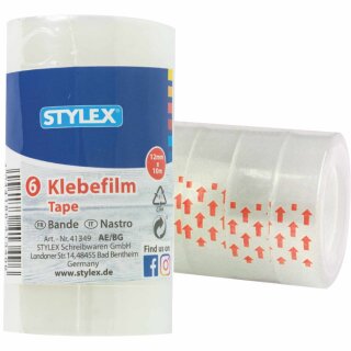 Stylex Klebefilm 6er 12mmx10m 41349