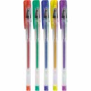 Stylex Gelschreiber Glitter 5 Stück