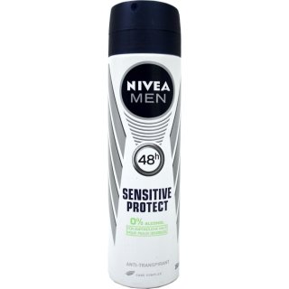 Nivea for Men Sensitive Protect 48h (150ml Spray Flasche)