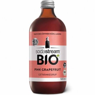 SodaStream BIO Pink Grapefruit-Geschmack 500ml Flasche 7290113762459