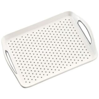 Serviertablett rutschfest weiss 77200