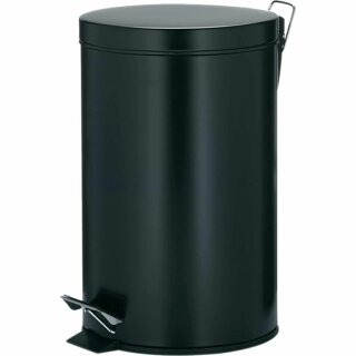 Kela Treteimer (Mülleimer) 12L Malta schwarz (1 Stück)