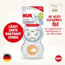 NUK Space Silikon-Schnuller 18-36m (2Stk Packung)
